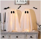 Halloween Decorations -2 Packs Spooky Ghosts With String Lights-scary Ghost, New. Price: $29.98.