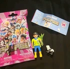 Playmobil Girl W/ Panda Pink Mystery Series #19 Figure 70566 New Open Package. Price: $8.21.