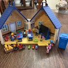 Playmobil Take-along School House Playset #5662 Figures Desk Accessories Used. Price: $50.00.
