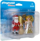 Playmobil 9498 Pack Santa Claus And Angels Duo Christmass Neuf. Price: $34.80.