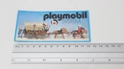 Playmobil Flyer System Year 1976 Folder Prospectus Volutes Vintage Western Used. Price: $7.50.