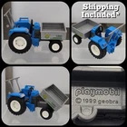 Playmobil 3074 Blue Tractor - Farm Series (1999 / Retired) Loose Vg+ Geobra Rare Used. Price: $22.95.