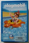Playmobil 4860 Girl With Turtle Swim Ring 2009 - New Sealed Box. Price: $17.99.