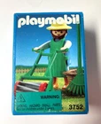 Vintage Playmobil Man With Lawn Mower # 3752 New Box From 1992. Price: $25.00.
