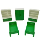 Playmobil 3417 Vintage Children's Bedroom Bookshelf Wardrobe Twin Beds Used. Price: $10.00.