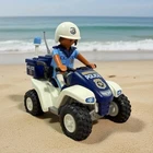 Playmobil 3655 Police Beach Patrol Dune Buggy Atv Used. Price: $19.99.
