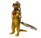 Playmobil Golden Meerkat W/ Pink Star Keychain - 71 Animals Box C125 New. Price: $7.00.