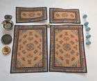 Vintage Playmobil Victorian Mansion Accessories Rugs, Silverplate Trays, Luxury Used. Price: $33.99.