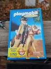Playmobil 5750 Mounted Ranger Action Figure Green Forrest Mountie Hourse Sealed New. Price: $34.99.
