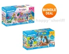 Playmobil Gift Sets 71446 And 71448 Mermaid Seals New Boxed 50 Years Promo. Price: $91.00.