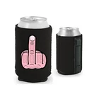 Middle Finger Magnetic Can Coolie, Neoprene Collapsible New. Price: $11.56.