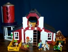 Playmobil 9315 Country Barn Farm Silo, Animals + Extras Kids Wagon Horses Used. Price: $69.99.
