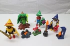 Playmobil Dwarf X4 Special Wizard Sorcerer Magic Druid 4950 4951 4961 3897 Used. Price: $52.75.