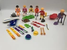 Playmobil Skiing Snowboard Luge And Rescue Parts Lot From Multiple Sets Used. Price: $21.99.