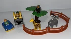 Playmobil 1 3 6742 Zoo Animals Elephant Zebra Gorilla + Convertible Excavator Used. Price: $19.99.