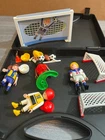 Playmobil Soccer Football Carry Case Playset Kicker Player Used. Price: $9.95.