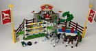 Playmobil Country Equestrian Tournament Horse Riding Dressage Jumping Incomplete Used. Price: $30.00.
