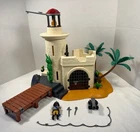 Playmobil Soldier Fortress With Lighthouse #4294 Incomplete Works! Used. Price: $195.99.