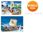 Playmobil Two History Sets 70466 And 70468 Greek Mythology New No Box. Price: $159.00.