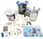 Playmobil Set # 9131 Police Station & Prison W/ Helipad Incomplete Missing Parts Used. Price: $69.99.