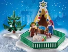 Playmobil Nativity Miniature Jesus Joseph Mary & Pine Tree 4885 New Box (fy. Price: $19.93.