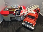 Playmobil City Action Take Along Station 2010 Lights Sound Firetruck 2012 Used. Price: $35.00.