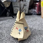 Vintage 1989 Playmobil Geobra Native American Indian Camp Teepee Replacement Used. Price: $19.90.