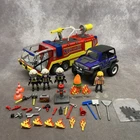 Playmobil 70557 Fire Truck, Jeep, Figures & Manual City Action Promo-pack No Box Used. Price: $95.99.