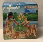 Playmobil 5278 Native American Girl / Forest Animals - Easter Egg New 2012. Price: $10.00.