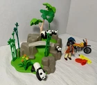 Playmobil 5414 Wild Life Pandas In Bamboo Forest Researcher Zoo 2013 Rare Used. Price: $55.99.