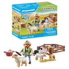 Playmobil Country 71444 Shepherd Sheep Flock Border Collie Hair Clipper And New. Price: $32.81.