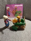 Vintage Playmobil #5501 Wife And Cart Child 1990 - Includes All Pieces Used. Price: $22.00.