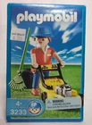 New Vintage Sealed 2001 Playmobil 3233 Groundskeeper With Lawnmower. Price: $69.99.