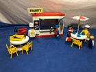 Playmobil 3146 Franky's Diner Set Vintage # Hot Dog Stand Kiosk Rare Used. Price: $27.47.