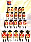 Playmobil 20 English Soldiers Red Coats Pirates Boat 9886 3054 7675 6229 Used. Price: $259.36.