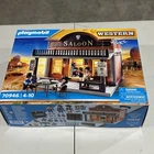 Playmobil 70946 Western Saloon With Cowboy And Cowgirl New. Price: $255.00.