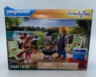 Playmobil Family Fun Barbecue 71427 New Box Damage (b). Price: $24.95.