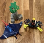 2008 Playmobil 4804 Giant Crab 4801 Sting Ray- W/ Extra Items -mixed Lot Used. Price: $35.00.