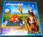 New Playmobil Set # 5104 Stone Age Fire Guardian Rock, Sealed Box!. Price: $34.99.