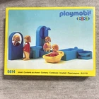 Playmobil 123 Bathroom & Figures 6614 Blue Vintage 1990 New Sealed. Price: $40.00.