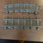 2 Playmobil 4385 Train Track Pieces 1 Curved Straight. *parts* Used. Price: $8.00.