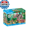 Playmobil Triceratops Family With Scientist, Egg & Nest Ages 4-10 New. Price: $61.28.