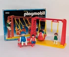 Vintage 80S Playmobil Swing Set 3552 Complete W/ Box Childrens Toy Buildable Used. Price: $20.99.