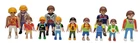 Playmobil Figures Lot Of 12 Mixed 5 Adults 7 Kids Backpack School Family Toys Used. Price: $20.00.