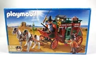 Playmobil 4399 Western Stage Coach Vintage Set Complete W/ Box Used. Price: $49.98.