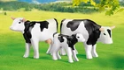 Playmobil Set 7892 Black And White Cows With Calf Sealed New Addon. Price: $42.01.
