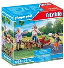 Playmobil City Life Set 70990 Grandparents With Child Dog On Walk New Boxed. Price: $51.28.