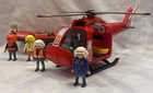Playmobil 4428 Fire Rescue Helicopter And Boat Set-complete Used. Price: $179.99.