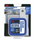 3M High Strength Hole Repair Kit, Color Changing Spackling Compound, 8 Oz, Blue New. Price: $12.99.
