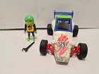Vintage Playmobil 3043 Race Car Dune Buggy Rally Offroad W/ Figure 1999 Used. Price: $20.00.